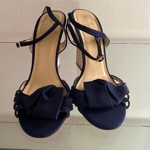 Kate Spade Ivana Wedge in Navy